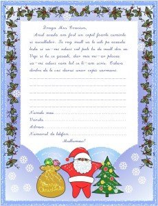 Scrisoare catre Mos Craciun