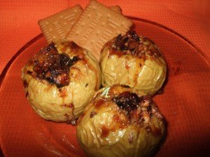 Reteta desert - Mere coapte in caramel