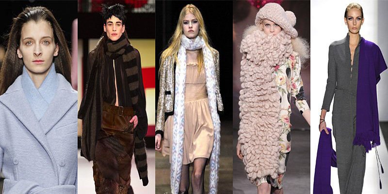Ce modele de eșarfe și fulare se poarta iarna